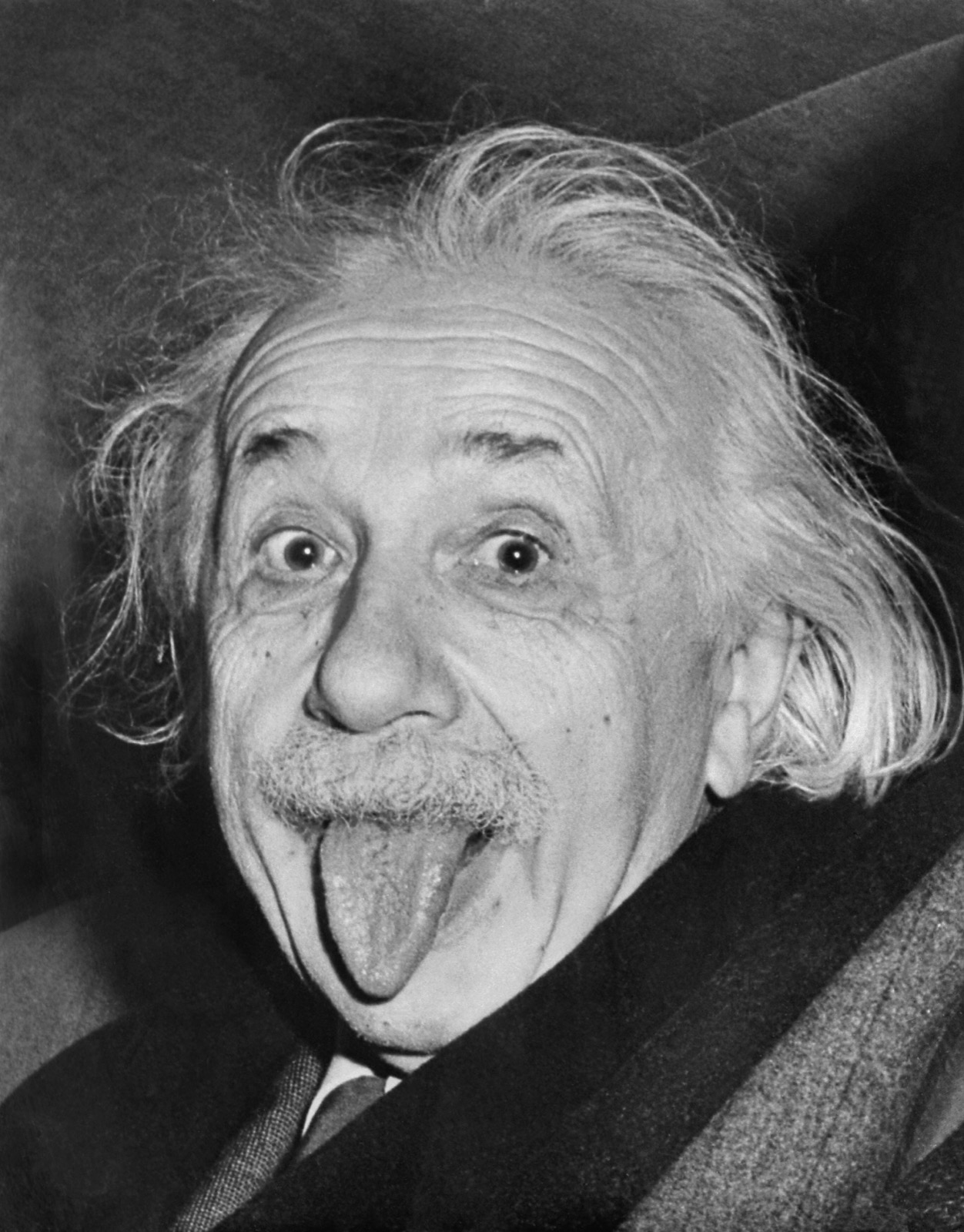 Einstein birthday portrait