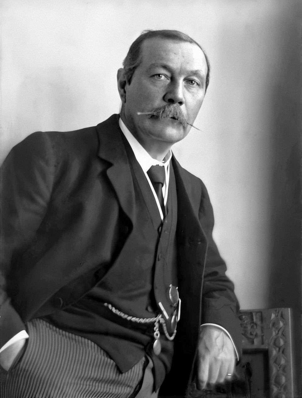 Arthur Conan Doyle by Walter Benington, 1914