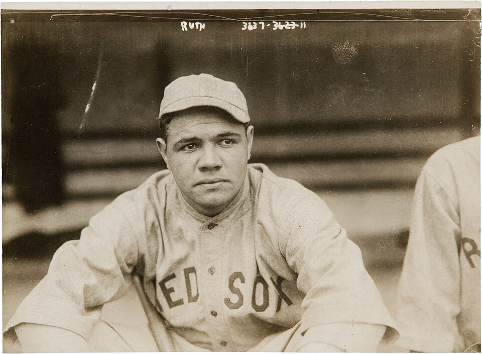 Babe Ruth by Bain, 1919