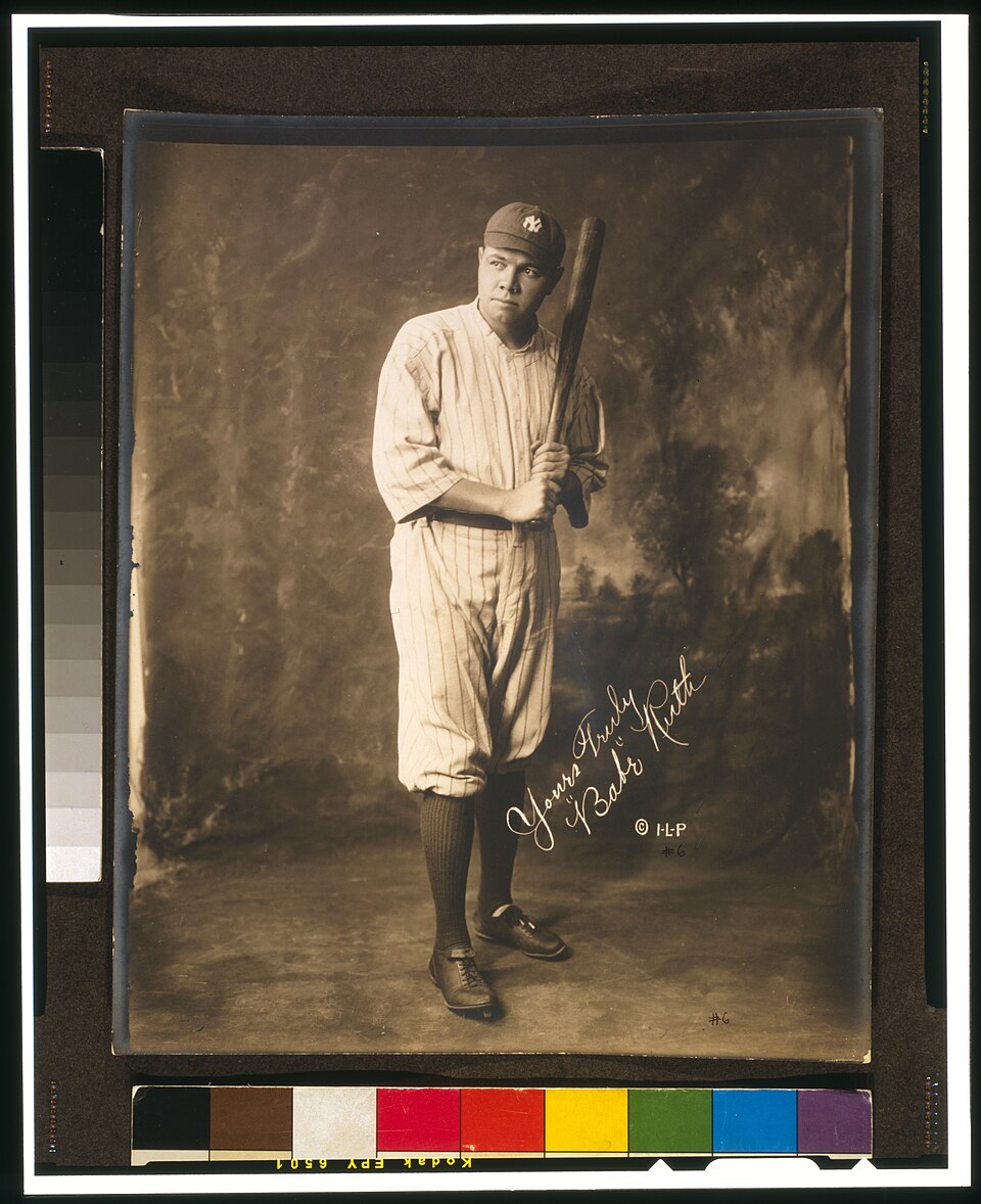 Babe Ruth unrestored