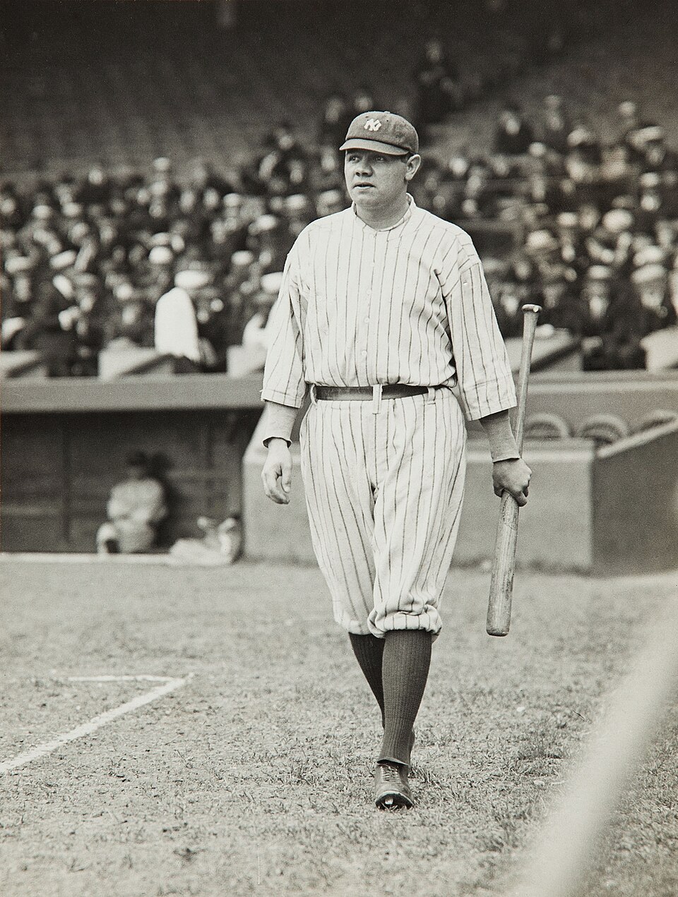 Babe Ruth by Paul Thompson, 1920