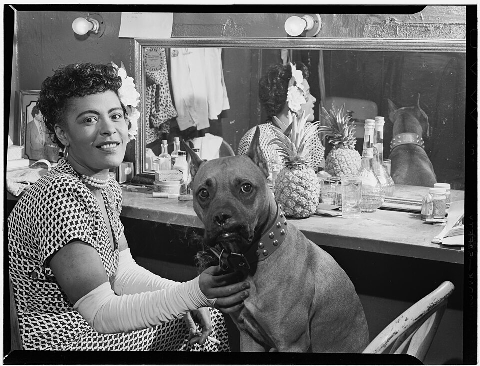 Billie Holiday and Mister 1946 Downbeat