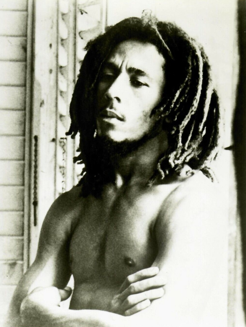 Bob Marley 1977 press photo