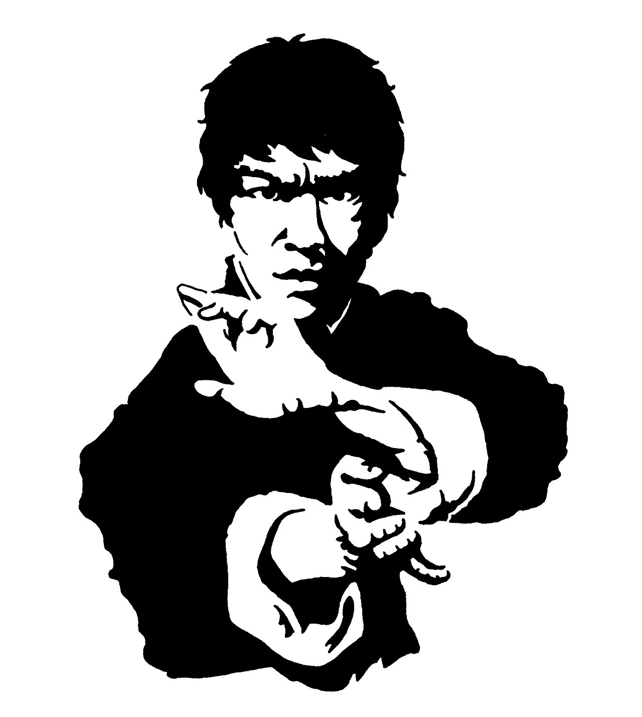 Bruce Lee Drawing