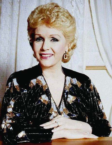 Debbie Reynolds colour Allan Warren