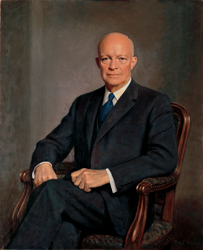 Dwight D. Eisenhower, by Thomas Edgar Stephens
