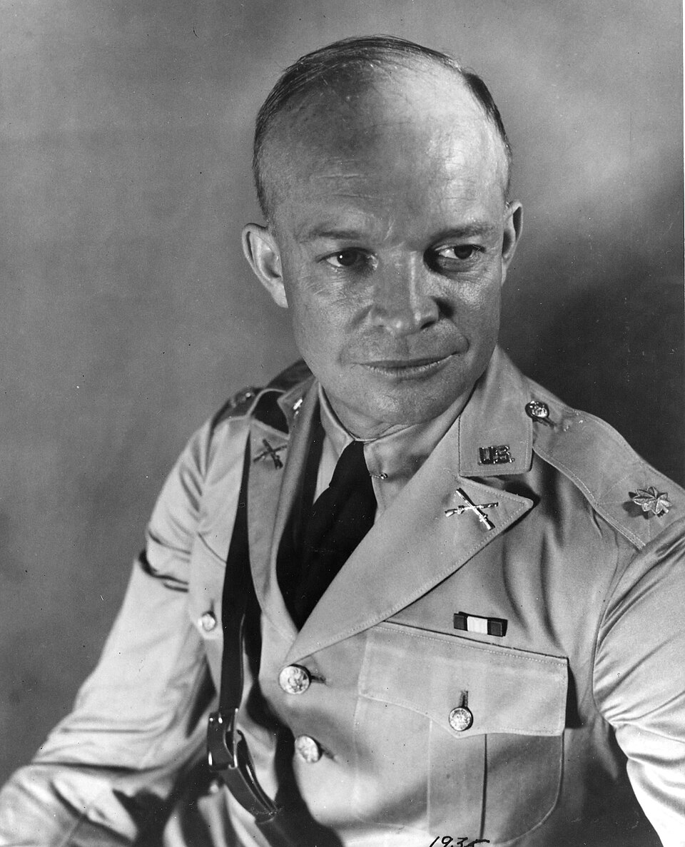 Dwight D. Eisenhower as a major