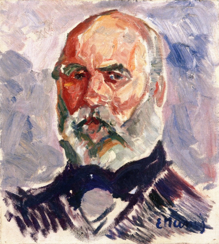 Edvard Munch - Portrait of an Old Man