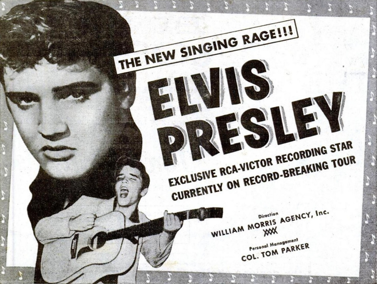 Elvis Presley- Billboard ad 1956