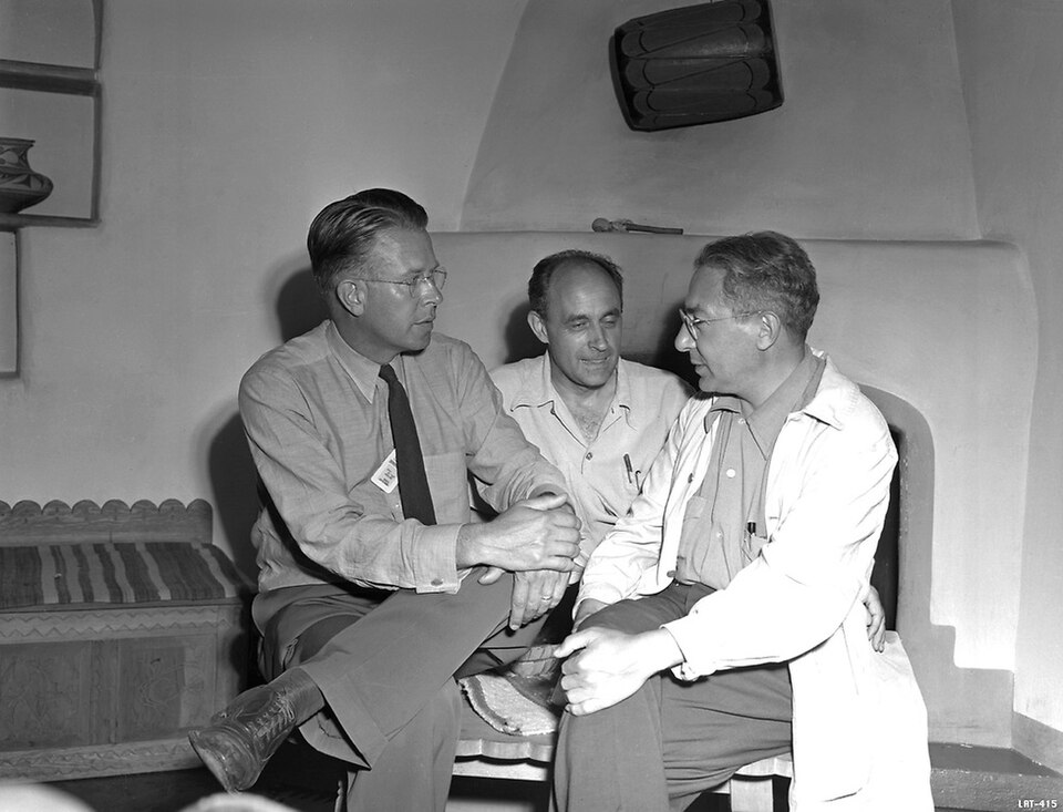 Ernest Lawrence, Enrico Fermi, and Isadore I. Rabi
