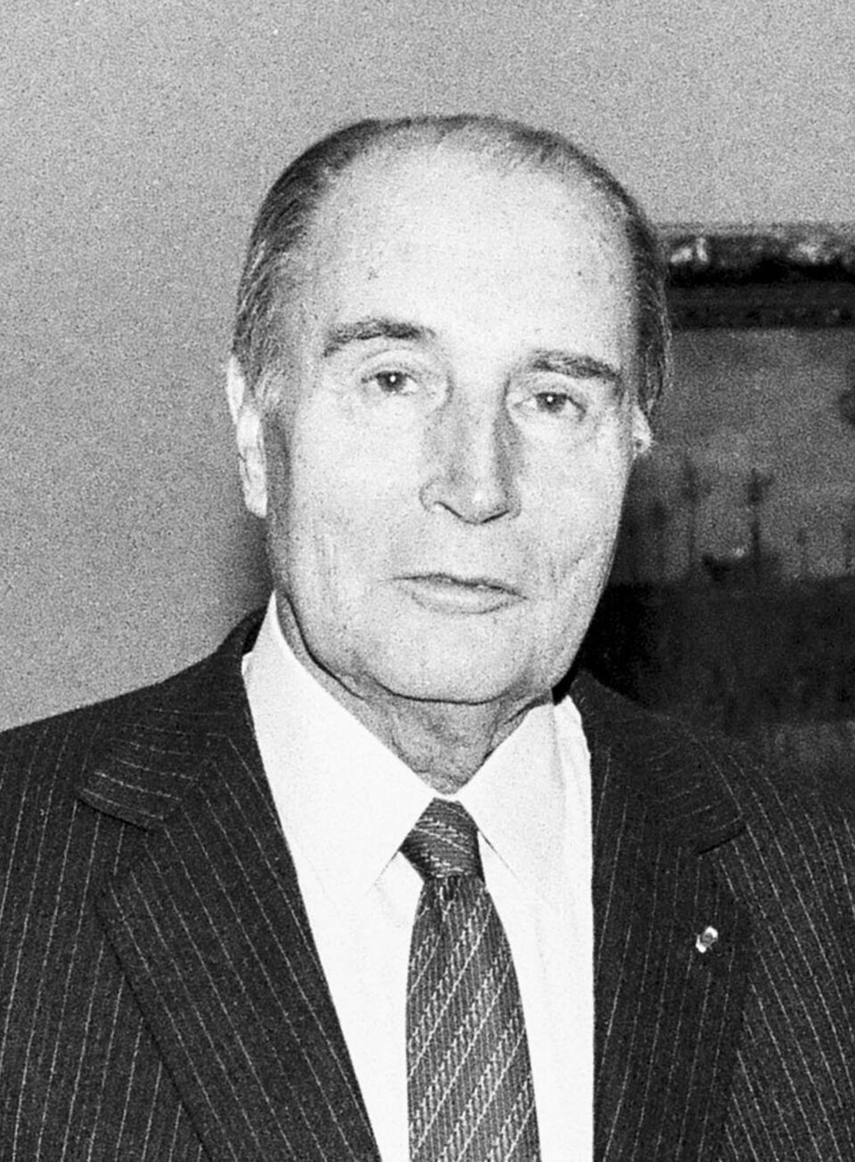 Fran&ccedil;ois Mitterrand, Strasbourg, nov. 1989