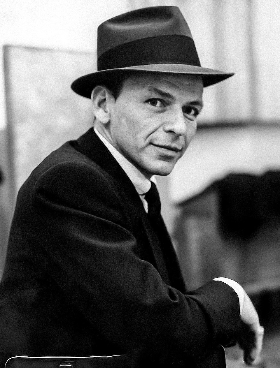 Frank Sinatra (1957 studio portrait close-up)