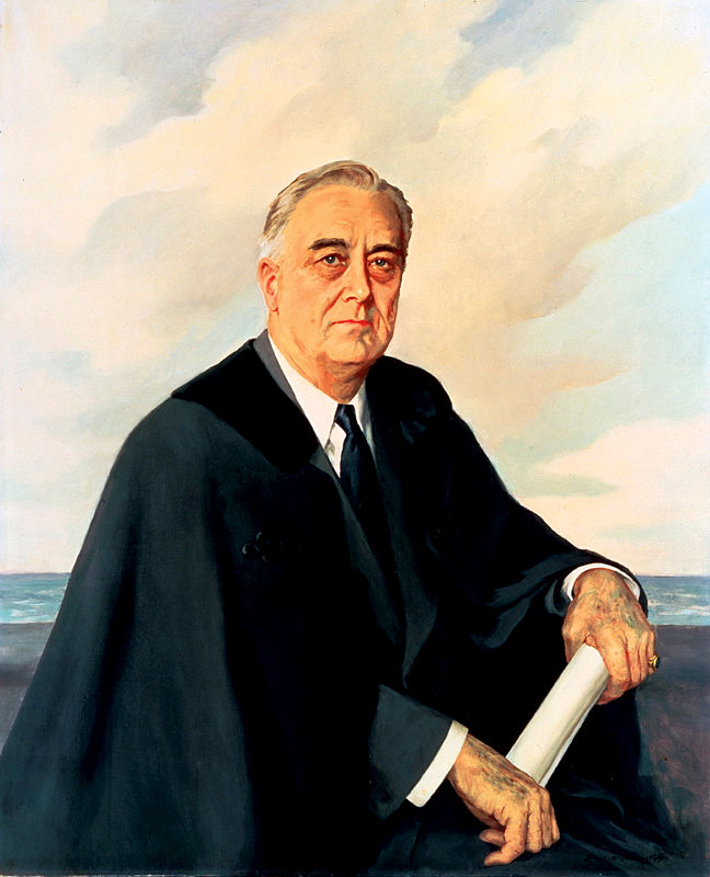 Franklin D. Roosevelt, by Elizabeth Shoumatoff