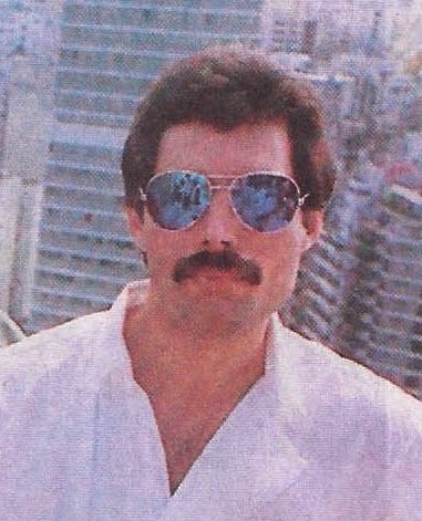 Freddie Mercury at Sheraton Hotel Buenos Aires