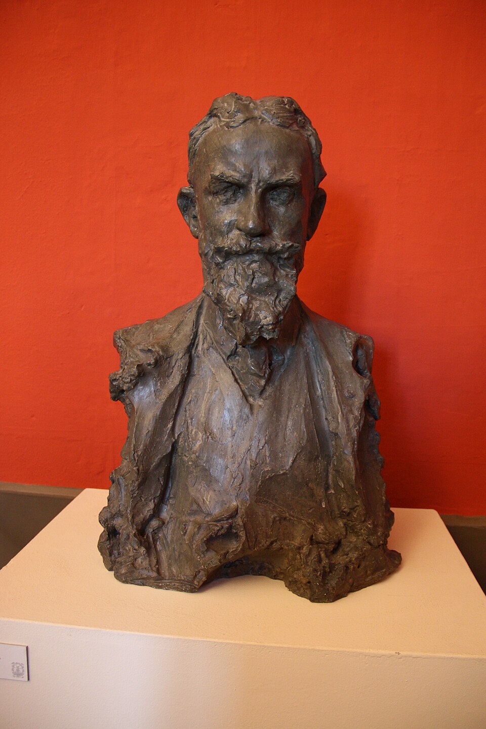 7221 - Paolo Troubetzkoy - George Bernard Shaw - Museo del Paesaggio (Verbania) - Foto Giovanni Dall'Orto, 8-Jan-2012