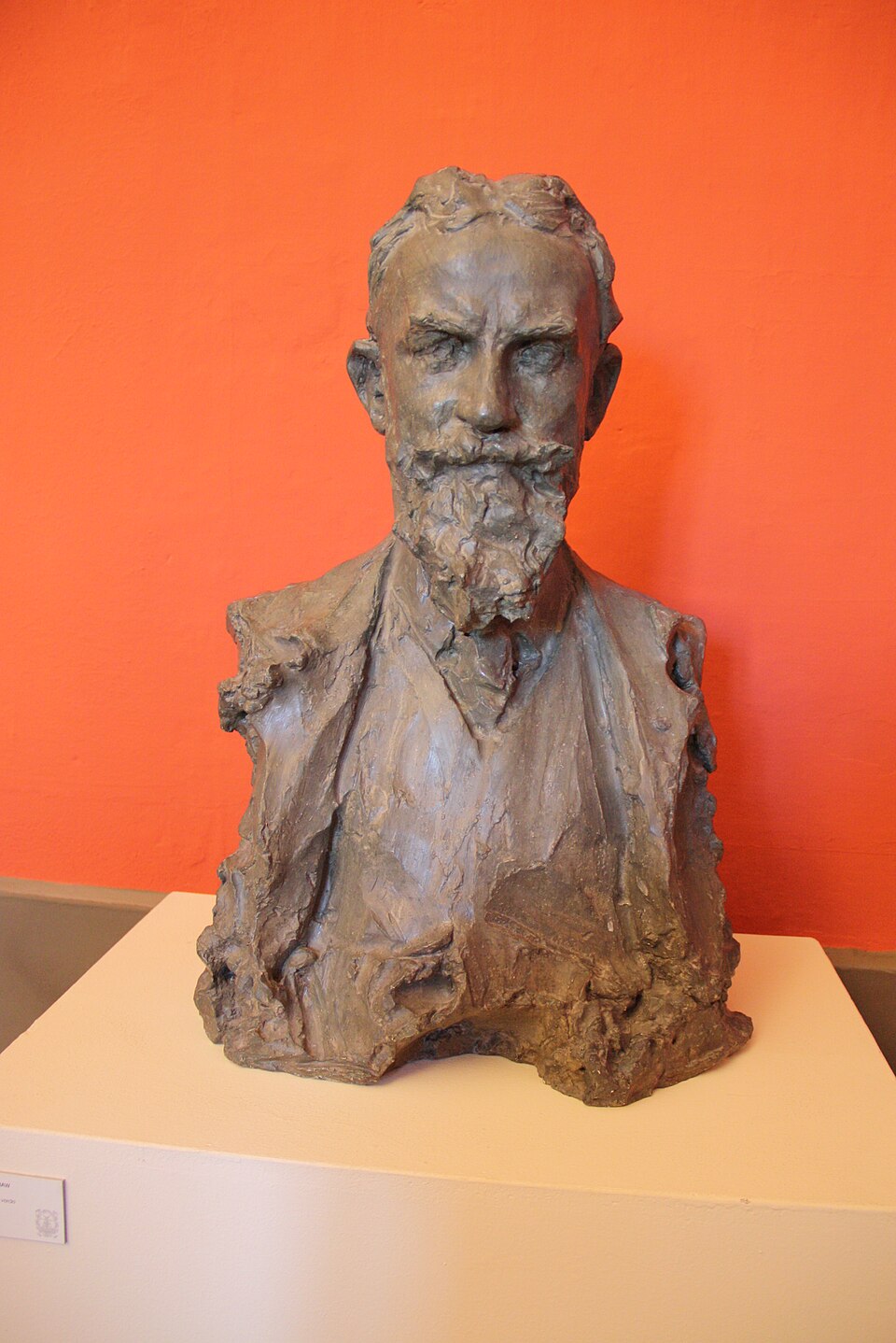 7220 - Paolo Troubetzkoy - George Bernard Shaw - Museo del Paesaggio (Verbania) - Foto Giovanni Dall'Orto, 8-Jan-2012