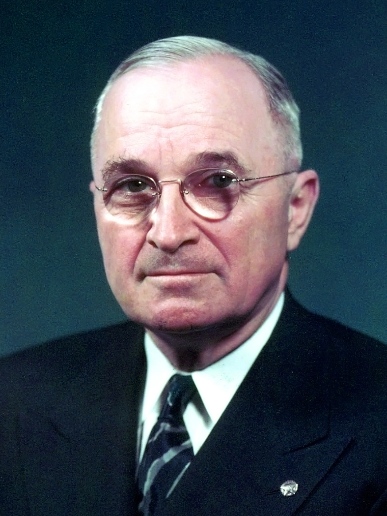 Harry S. Truman Presidential Portrait (3x4 cropped)