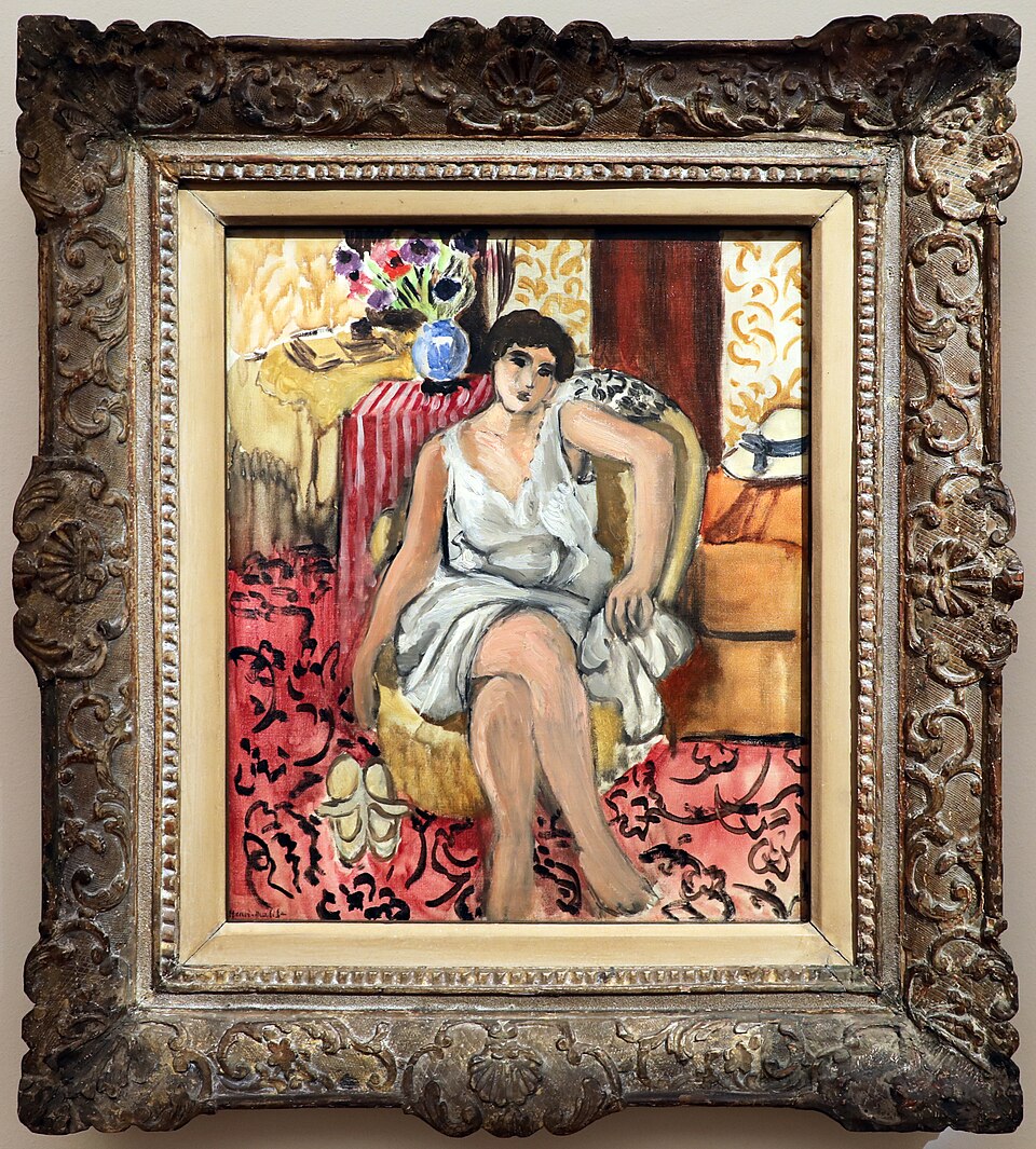 Henri matisse, donna seduta in poltrona, 1920 (PMoA) 01
