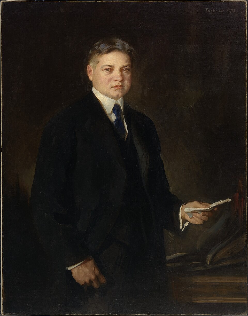 Edmund Charles Tarbell - Herbert Hoover - NPG.65.30 - National Portrait Gallery