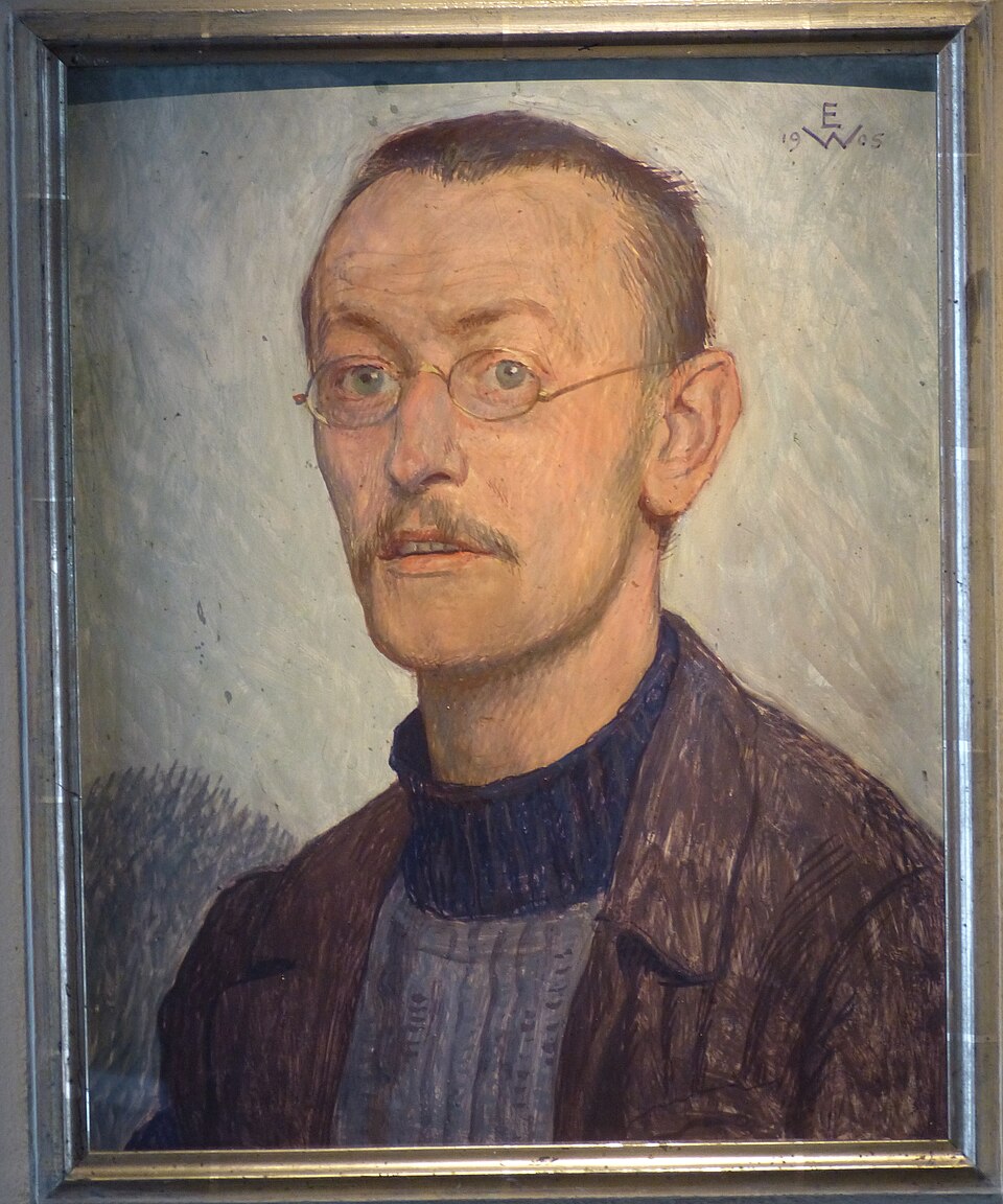 Gaienhofen Hermann-Hesse-Haus - Hesse Portr&auml;t 1905