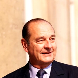 Jacques Chirac, 1999 (cuadrado - square)
