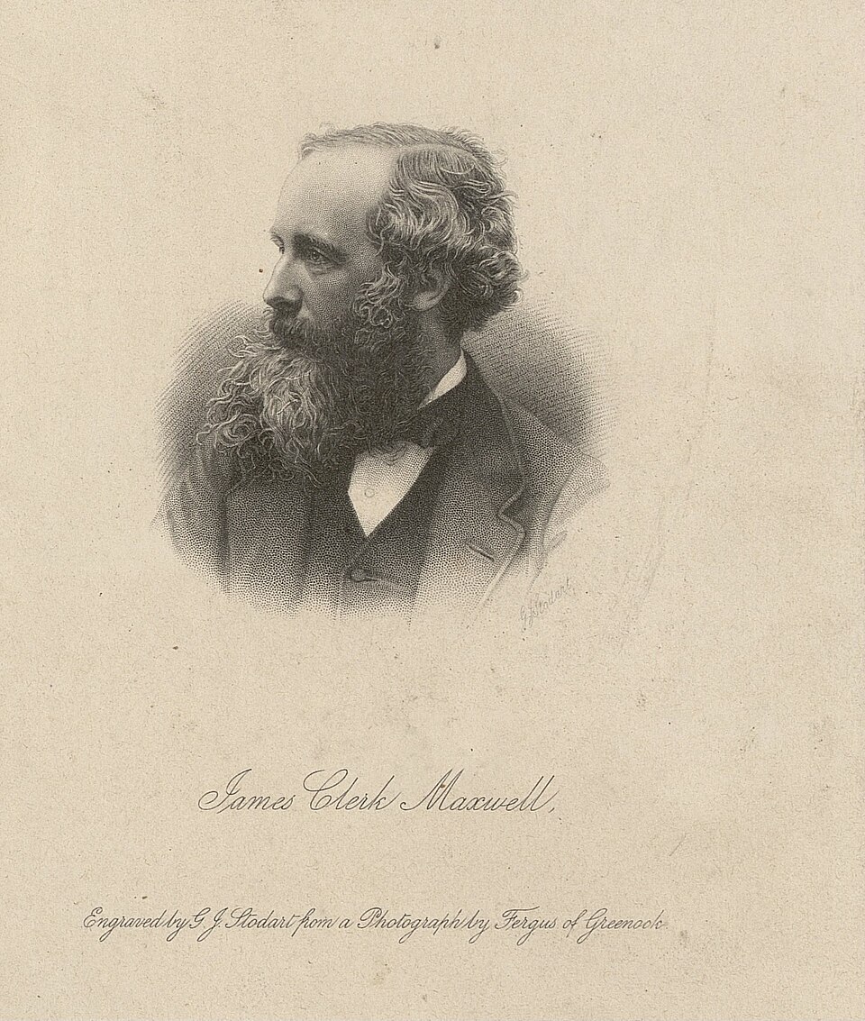 James Clerk Maxwell, G.J. Stodart, 1890