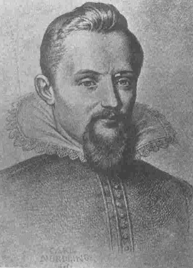 Drawing of Johannes Kepler