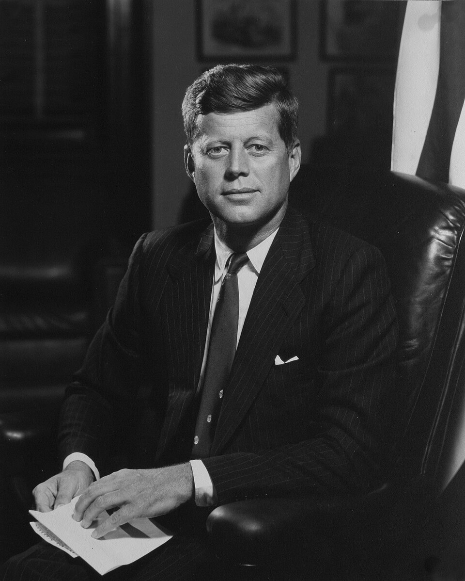 John F. Kennedy Senate Portrait