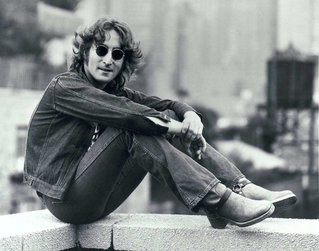 John Lennon "Walls and Bridges" 1974 press photo