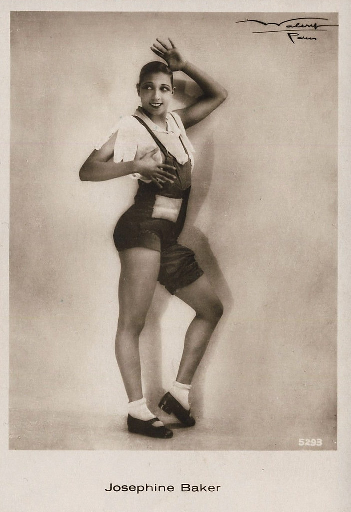 A portrait of Josephine Baker