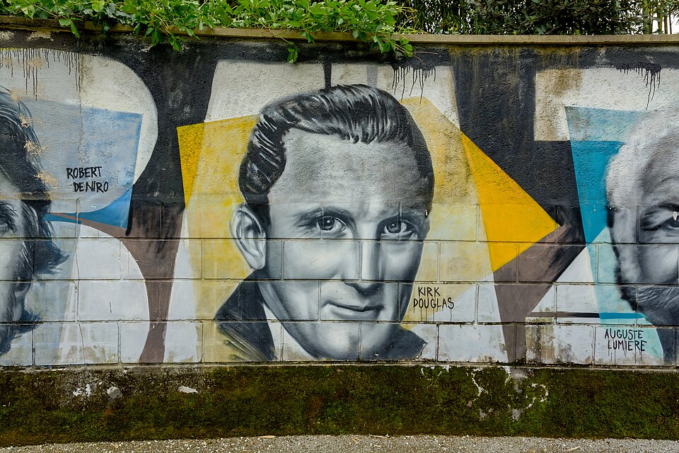 Kirk Douglas, Graffitiy in Opatija (19125124244)