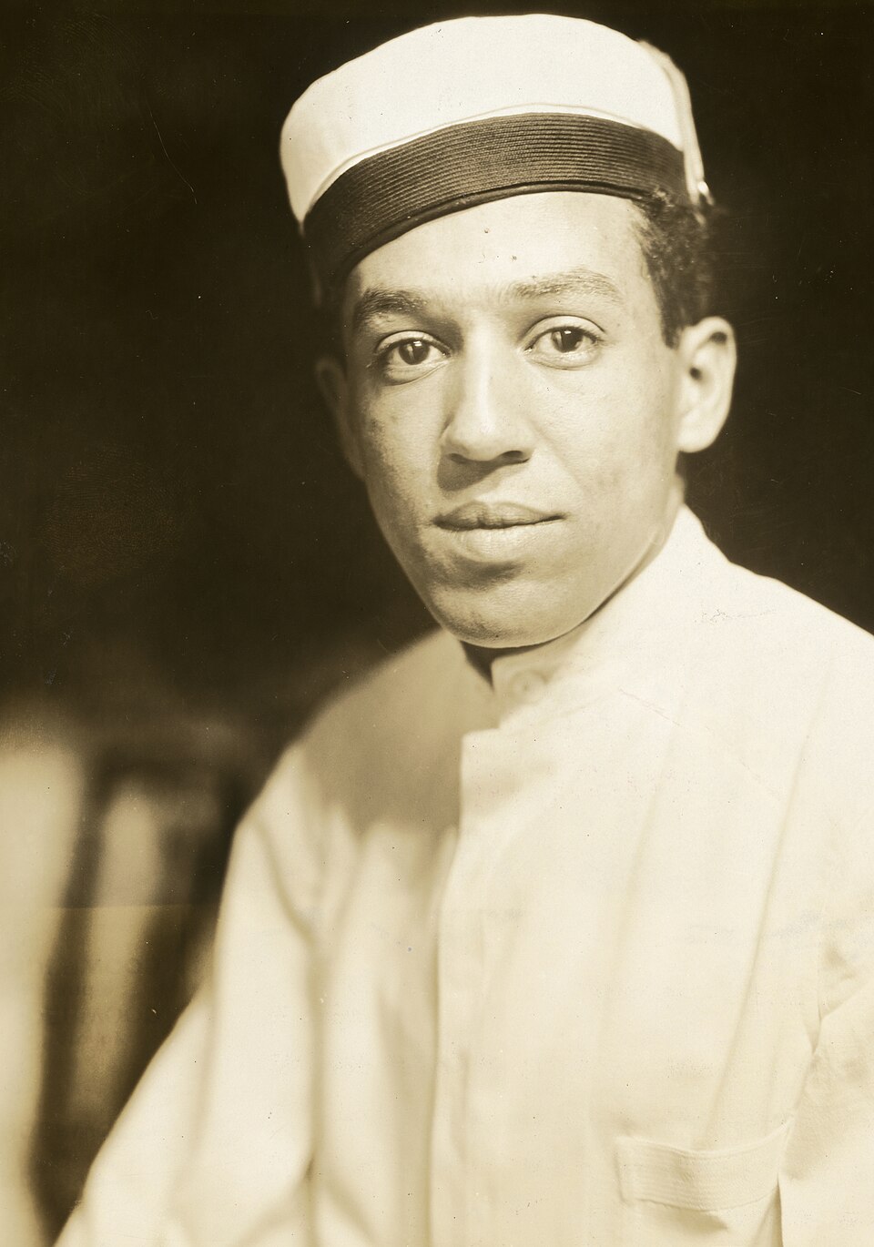 Langston Hughes by Underwood & Underwood, 1925, gelatin silver print, from the National Portrait Gallery - NPG-NPG 2011 