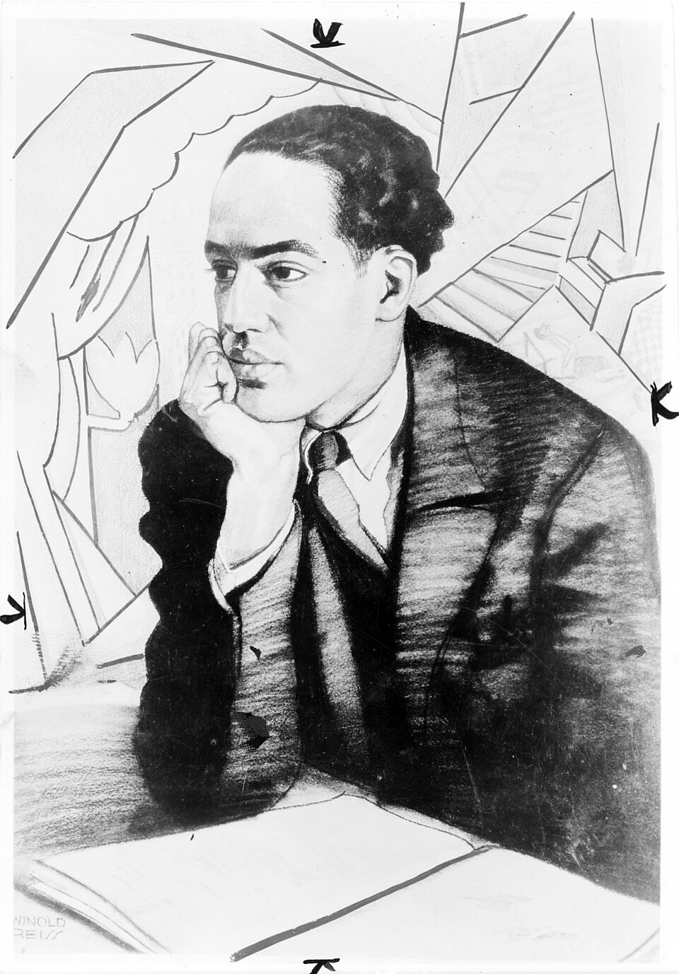 Langston Hughes by Winold Reiss cph.3c11612