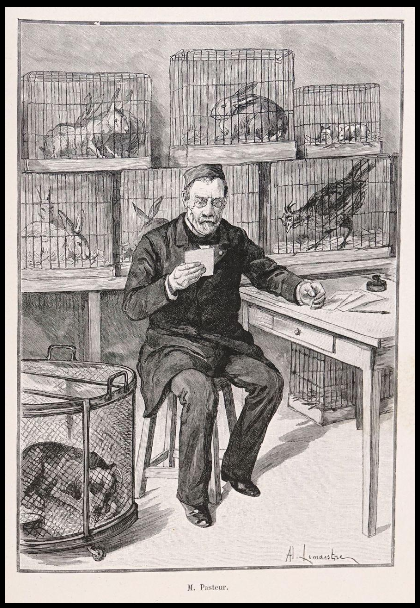 Louis Pasteur, by Alexis Lemaistre