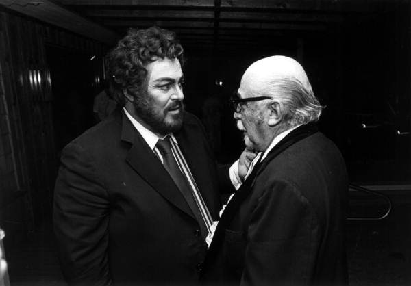 Luciano Pavarotti & Emerson Buckley