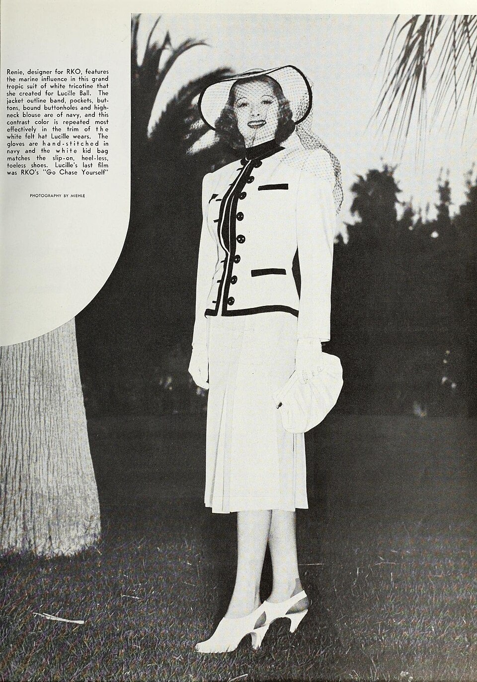 Lucille Ball by John Miehle, 1938