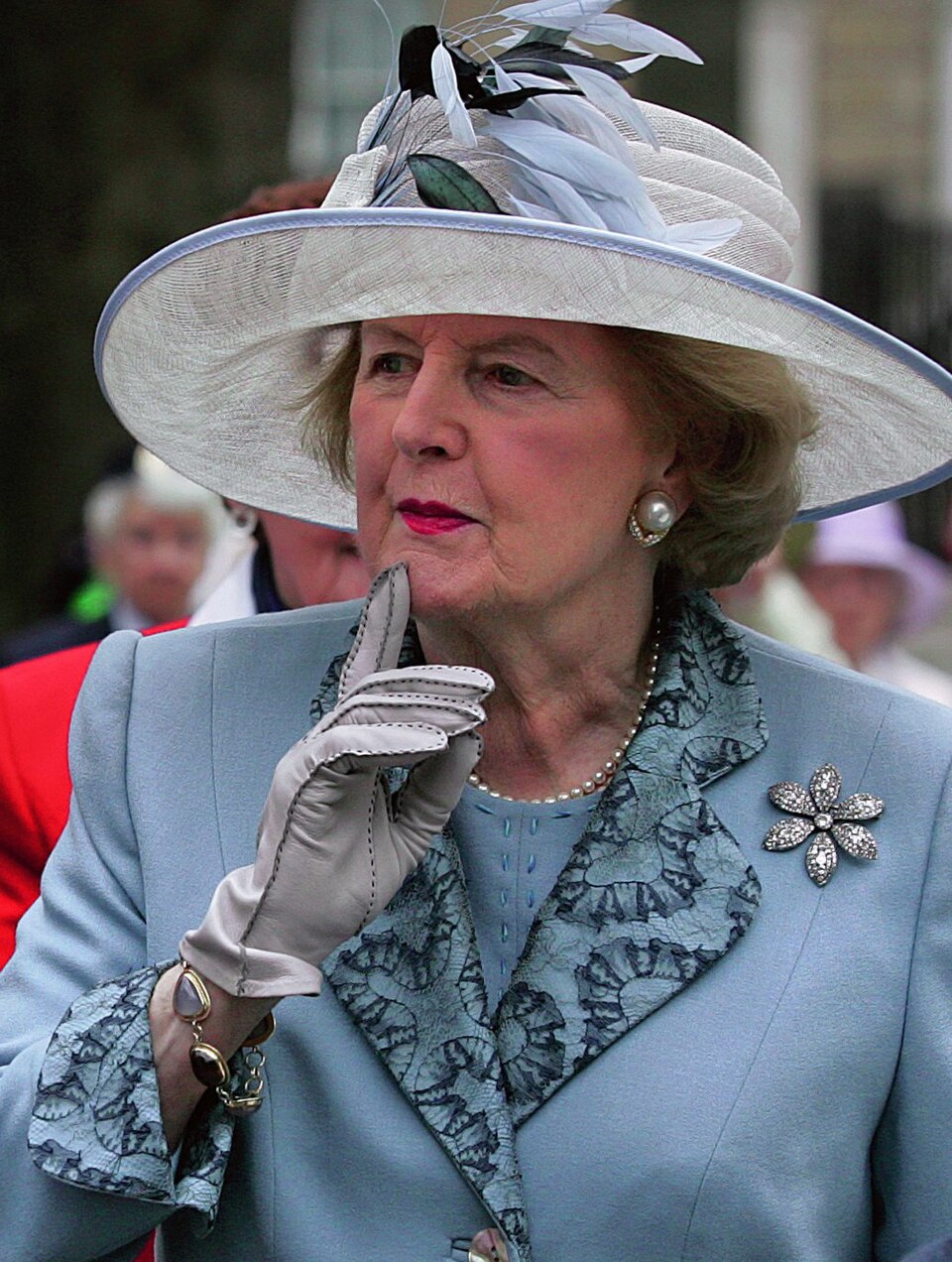 Baroness Thatcher in 2005