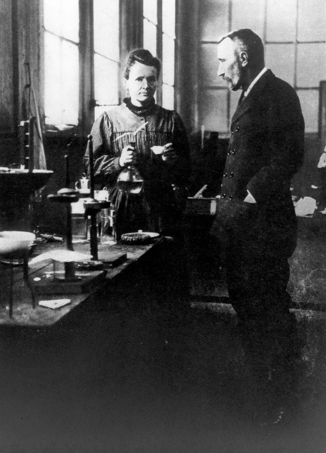 Marie and Pierre Curie Converse