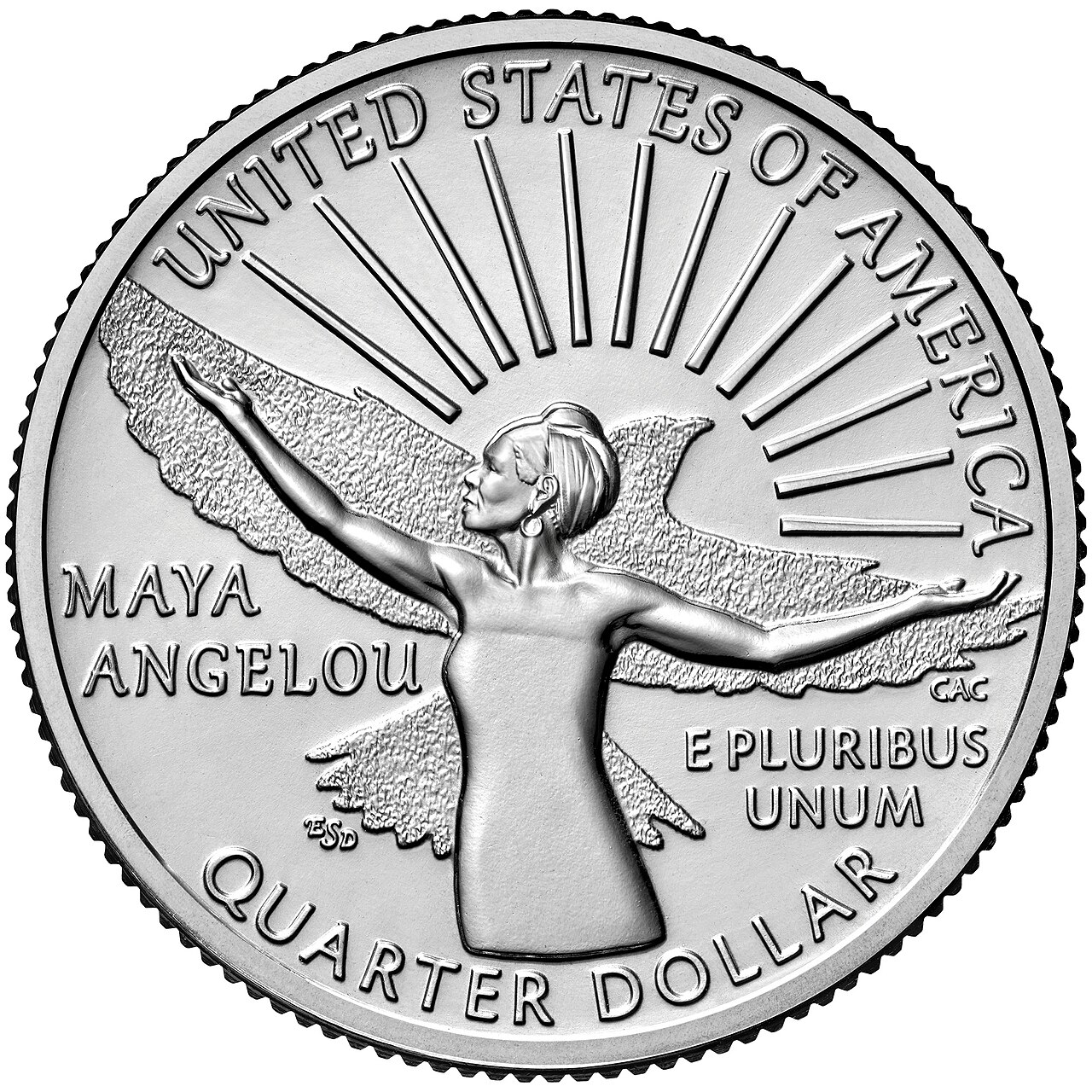 American Women Quarter 2022 Maya Angelou