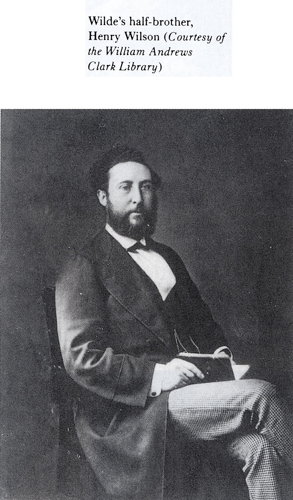 Henry Wilson Half-Brother Oscar Wilde