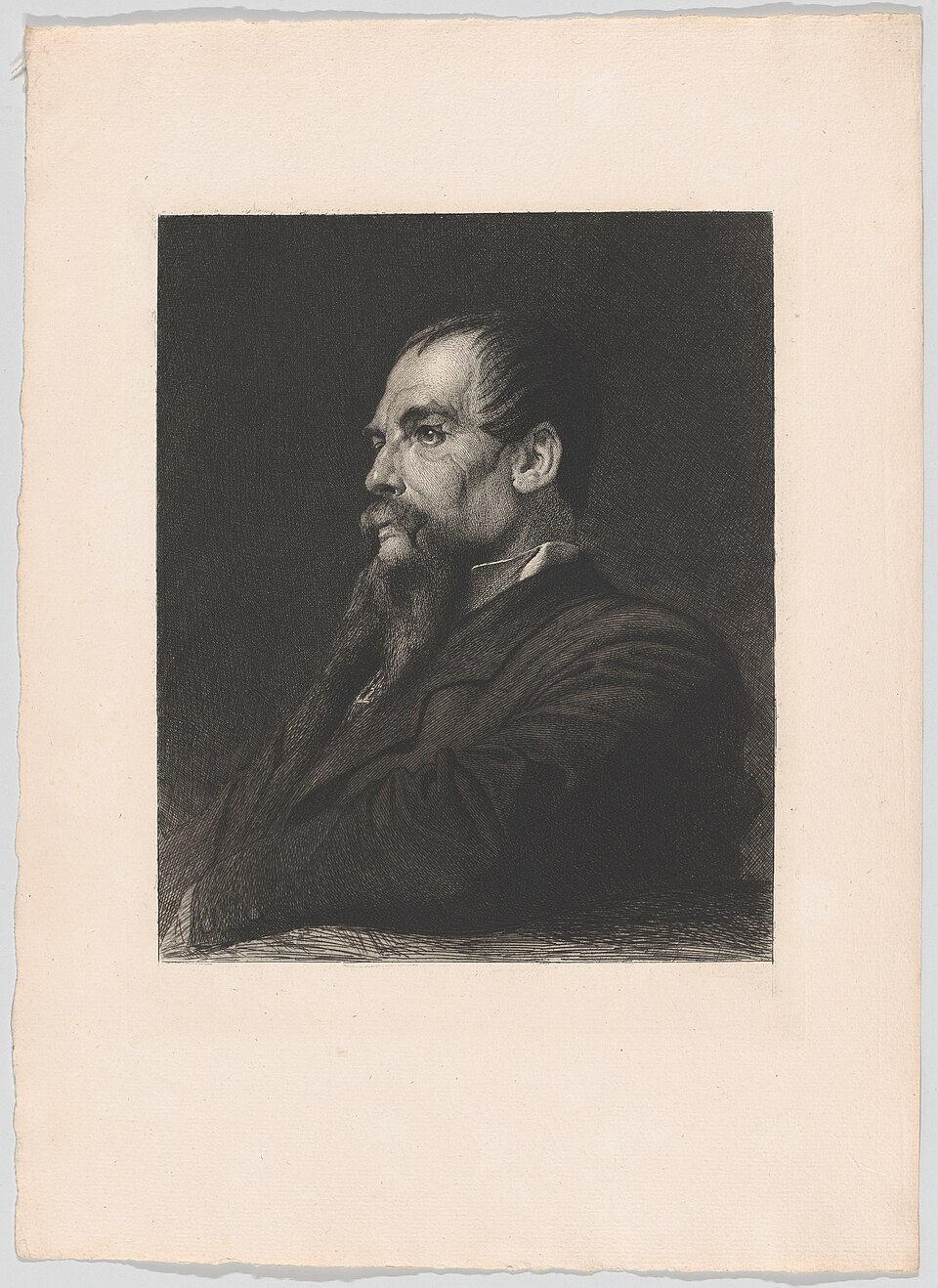 Portrait of Captain Burton (for "The Portfolio") MET DP861962
