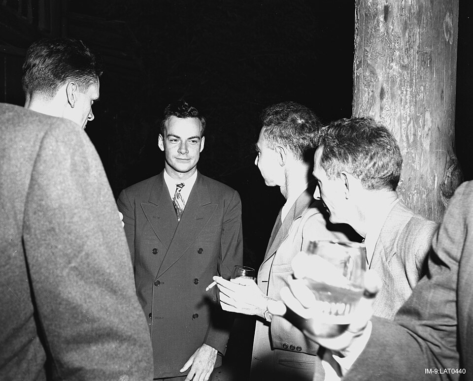 Feynman and Oppenheimer at Los Alamos