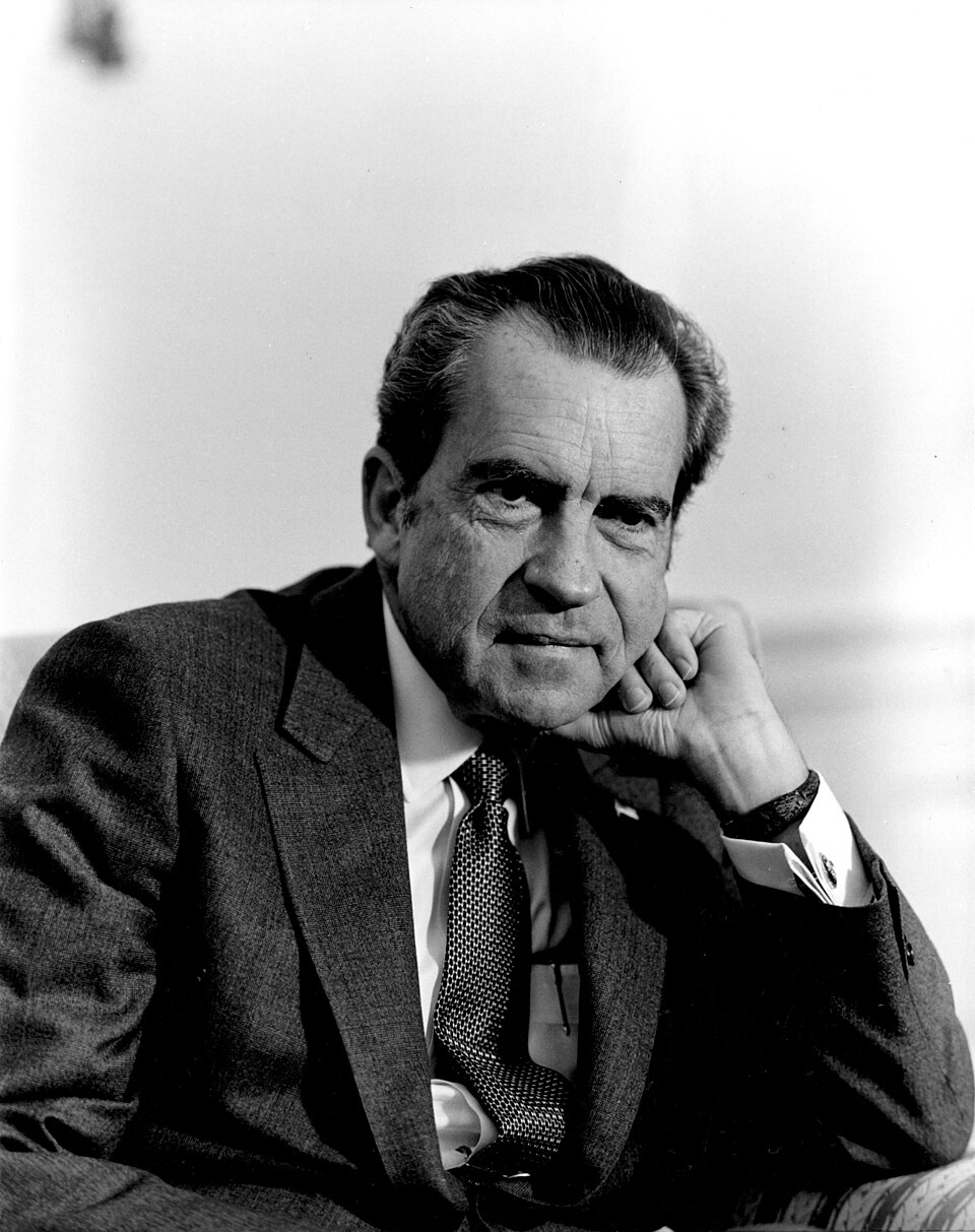 Informal Portrait of President Richard Nixon