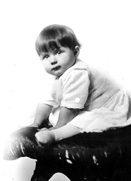 Rita Hayworth as a child