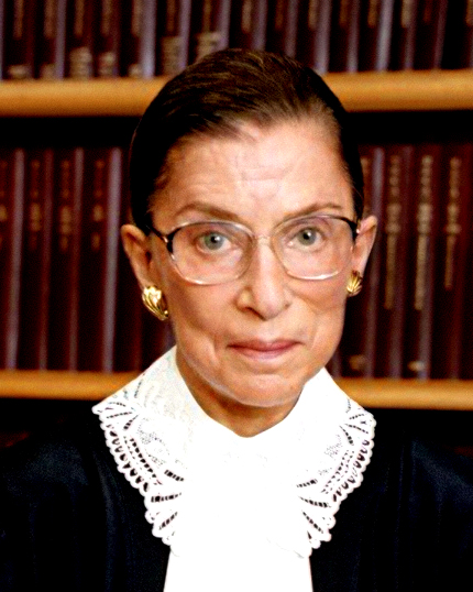 Ruth Bader Ginsburg official SCOTUS portrait crop