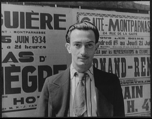 Portrait of Salvador Dali, Paris LCCN2004662766