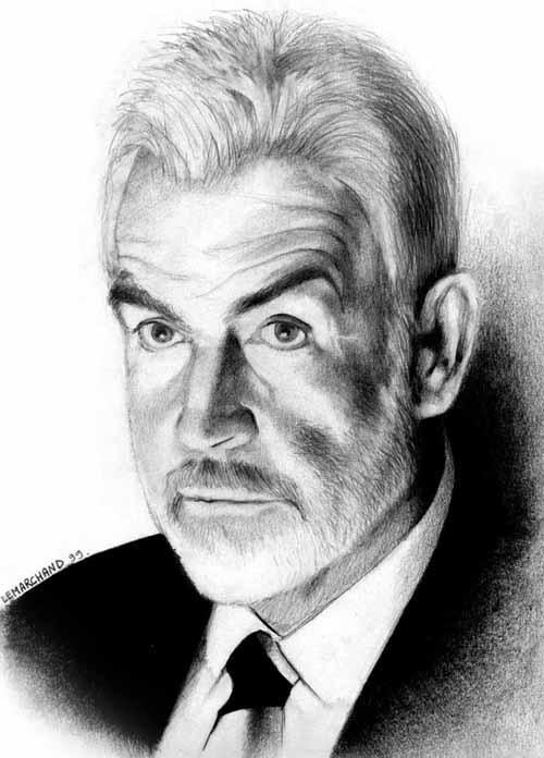 Portrait Sean Connery 1999