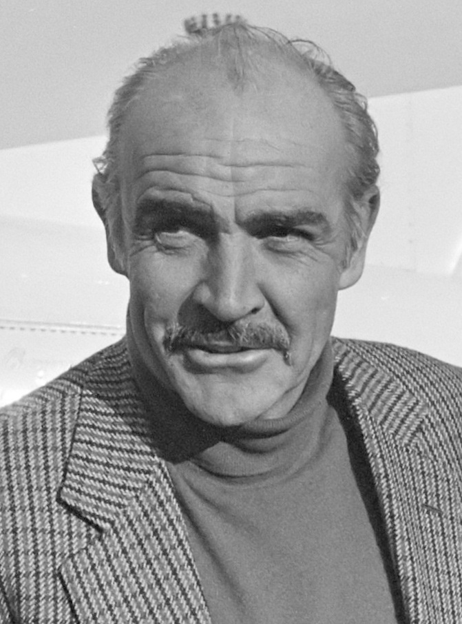 Sean Connery 1983 (cropped)