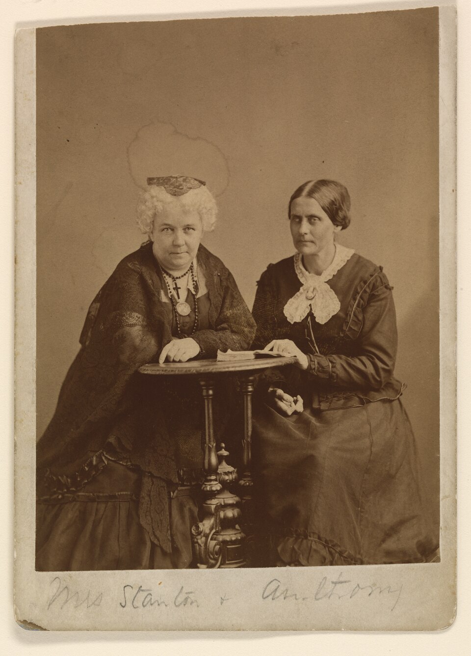 Elizabeth Cady Stanton and Susan B. Anthony