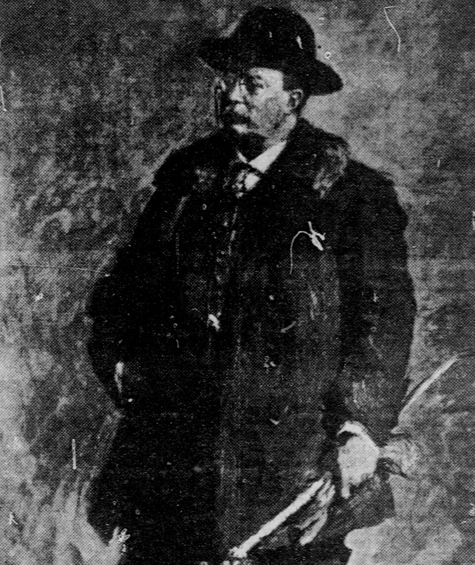 Portrait of Theodore Roosevelt. March 23, 1909